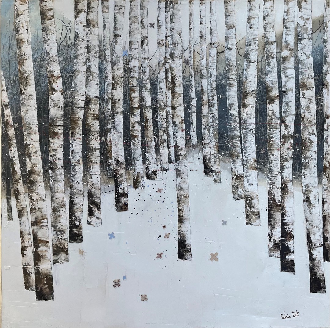 ✨Nouvelle arrivée✨
Aujourd'hui nous vous présentons l'une des derrières toiles de Fulvio Dot :
Fulvio Dot • Piccole trace su bianco 10 • Techniques mixtes sur toile • 90x90 cm
Venez dès à présent découvrir les dernières toiles de Fulvio Dot, en exposition à la galerie jusqu'au 18 février 2023.
#galerieventdescimes #grenoble #fulviodot #grenobleart #painting #artoftheday #artinstagram #artlovers #grenoblecity #trees