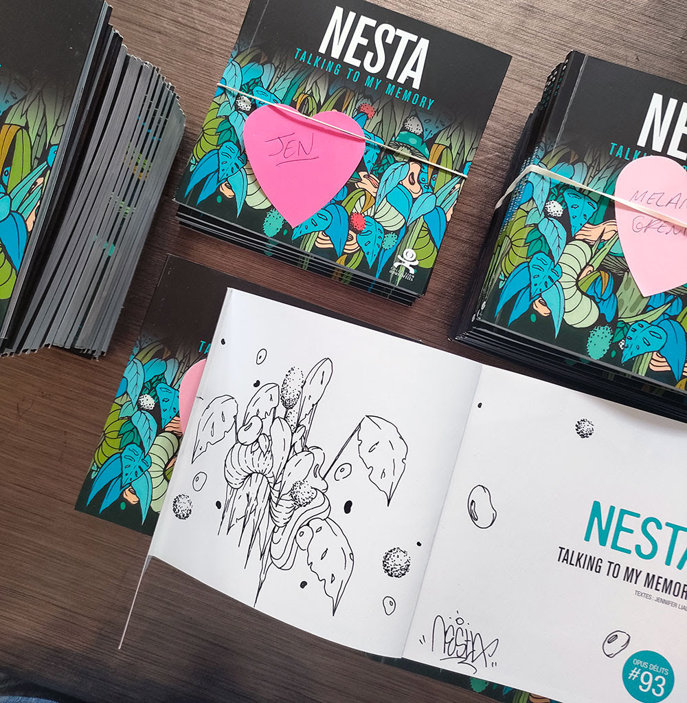 ✨Rencontre dédicaces NESTA , samedi 30 septembre 2023 à la Librairie Decitre de Grenoble.
Ne manquez pas la séance de dédicace du nouveau livre "Talking To My Memories" de NESTA ce samedi 30 septembre 2023, à la librairie Decitre de Grenoble de 14h30 à 17h30.
#grenobleart #grenoblelife #NESTA #streetart #streetartgrenoble #seancededicace #arturbain #grenobleart #streetartist #librairiedecitre