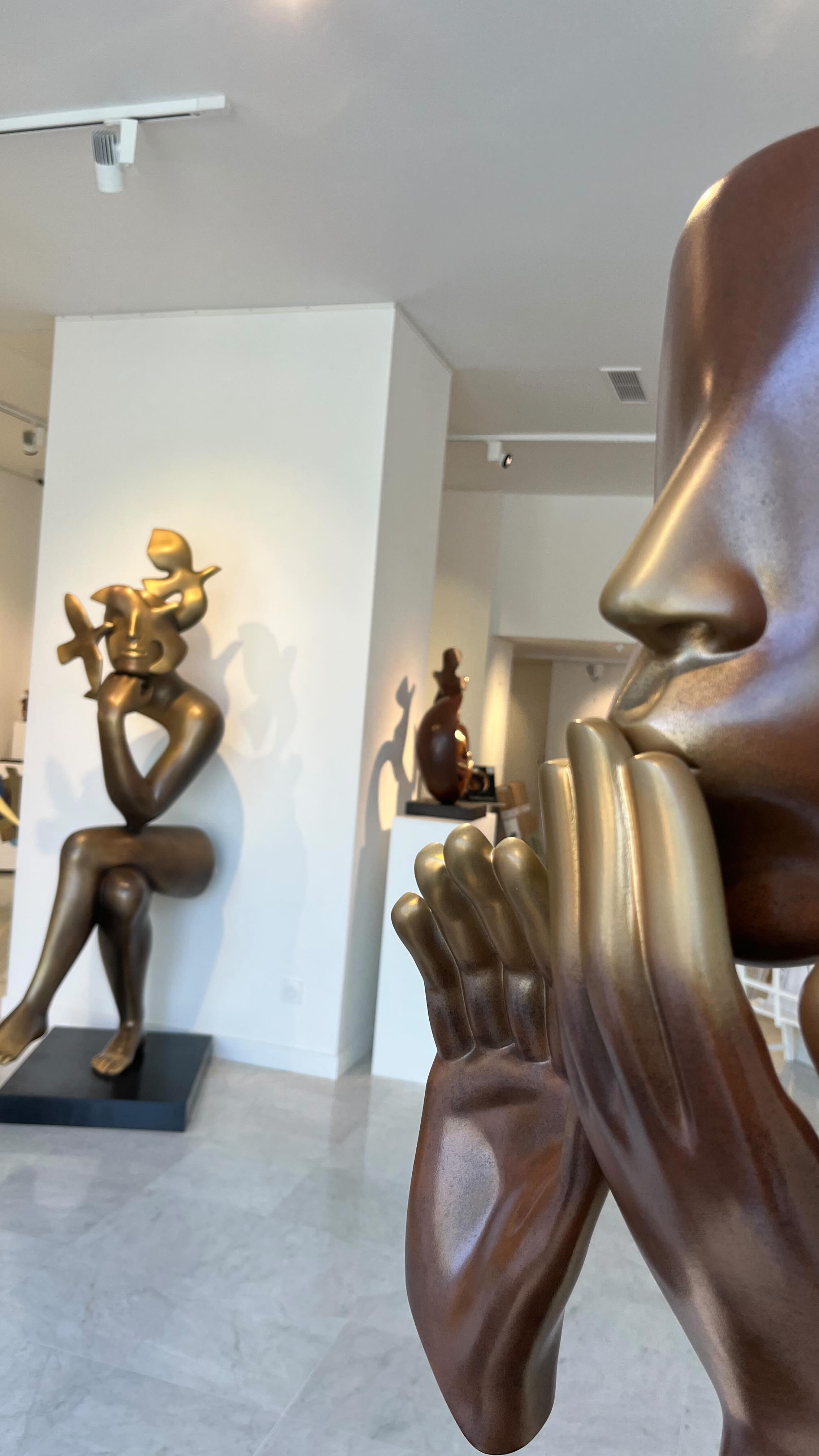 ⏳ Une exposition exceptionnelle se prépare à la galerie … avec l’un des plus grands sculpteurs français…. À découvrir dès samedi