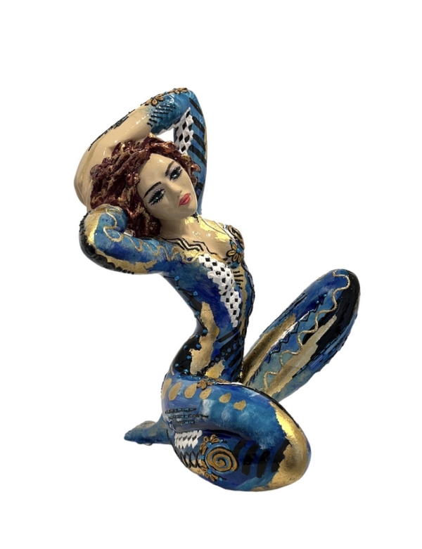 Sculpture JOSEPHA La Chochotte - Résine - Figurine Femme - Neuve