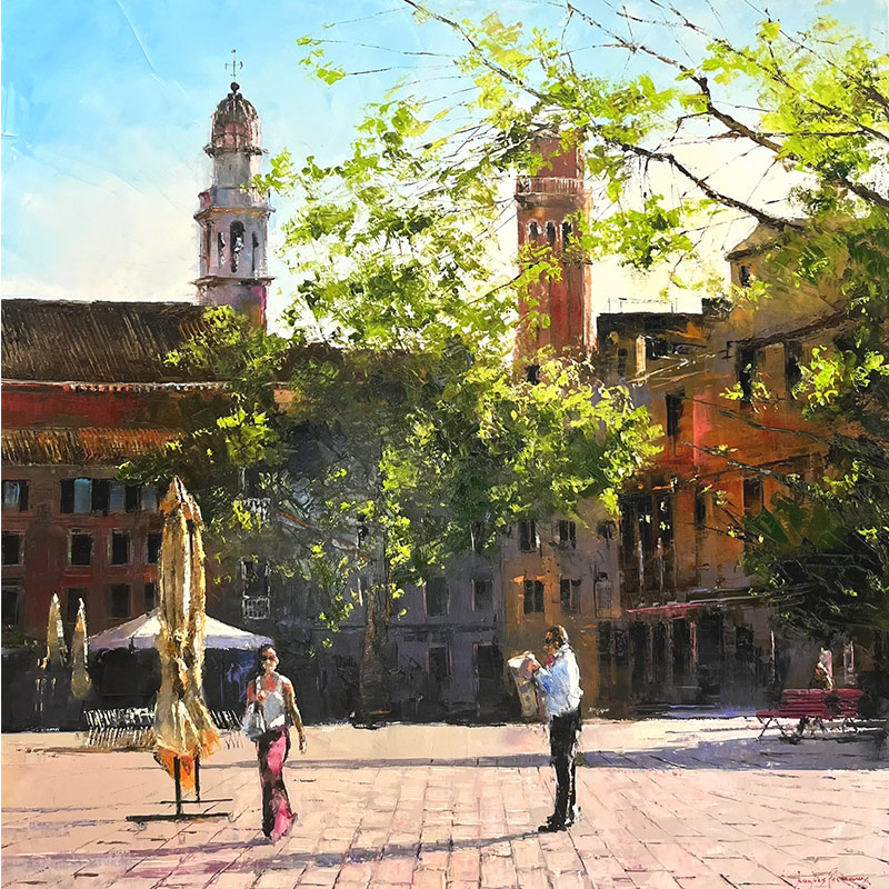 Matin au Campo San Margherita, Venise