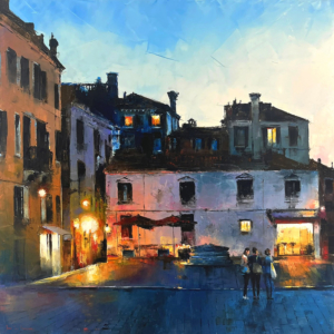 Venise, la danse des ombres au crépuscule