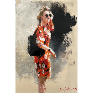 La robe à fleurs