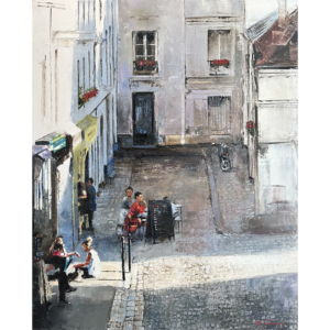 Les petits coins de Montmartre, rue La Vieuville