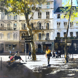 Les places de Paris à Montmartre