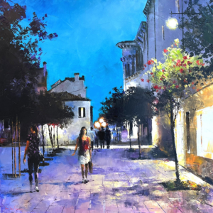 Les soirs des rues de Venise