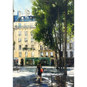 Montmartre, la place des Abbesses