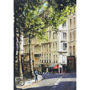 Paris, en descendant les rues de Montmartre aux Abbesses