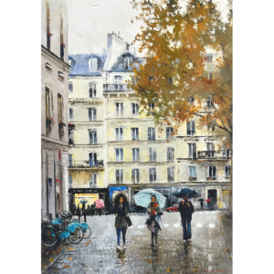 Pavés de pluie, Montmartre d'automne