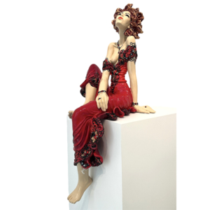 Soléa robe rouge