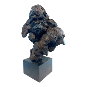 Gorille en bronze