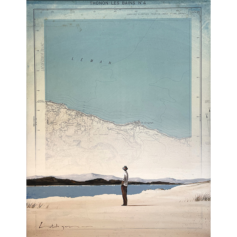 Esquisse d'un paysage imaginaire