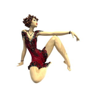 Iris robe rouge