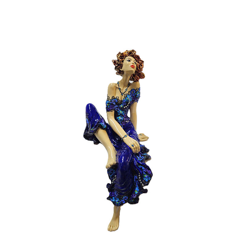 Petite Soléa robe bleue